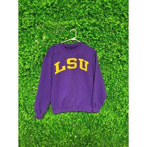 Vintage Louisiana State University Crewneck - Adult Mens Medium - U59